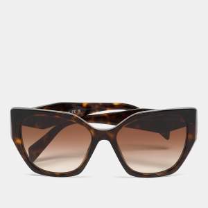 Prada Brown Gradient SPR19Z Cat Eye Sunglasses