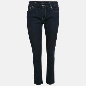 Prada Blue Denim Contour Fit Jeans M Waist 27"