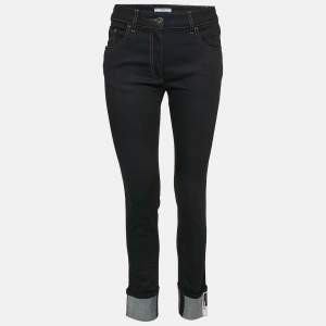 Prada Navy Blue Denim Skinny Jeans S Waist 25"