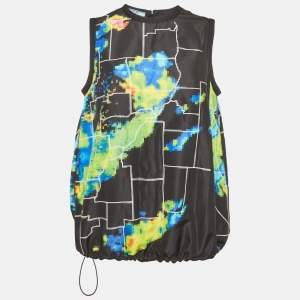 مملوكة مسبقًا Prada ‘Radar’ Pixelated Ripstop Graphic Nylon Vest M