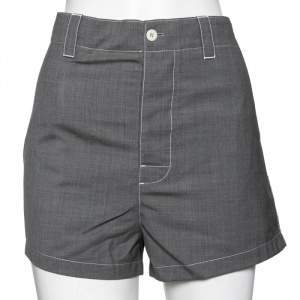 Prada Grey Wool Shorts M