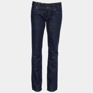 Prada Indigo Dark Wash Denim Contour Fit Jeans M