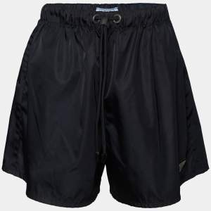 Prada Black Re-Nylon Shorts S