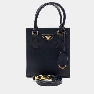 Prada Saffiano Lux Tote and Crossbody bag