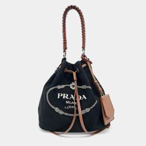 Pre Owned Prada Bucket Tote Bag