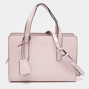 Prada Pink Brushed Leather Re-edition 1995 Tote