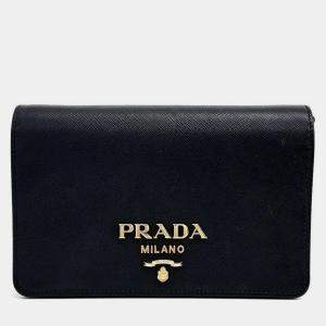 Prada Saffiano Chain Crossbody Bag