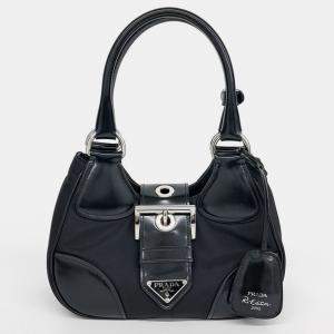 Prada padded nappa moon bag