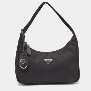 Prada Black Nylon Re-Edition 2000 Bag