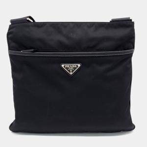 Prada Black Fabric Crossbody bag