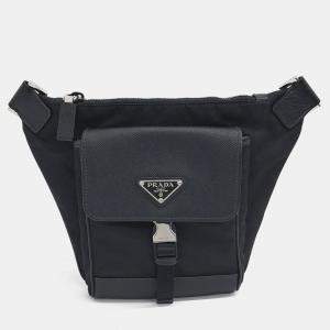 Prada Black Re-Nylon Shoulder Bag