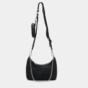 Prada Black Nylon Re-Edition 2005 Bag