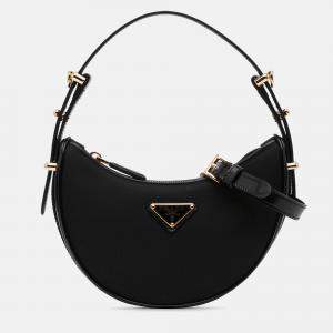 Prada Black Mini Re-Nylon Arque Bag
