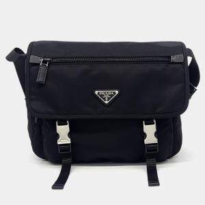 Prada Black Nylon Crossbody Bag