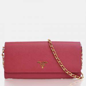 Prada Saffiano Wallet On Chain