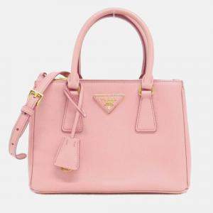 Pre Owned Prada Saffiano Lux Handbag
