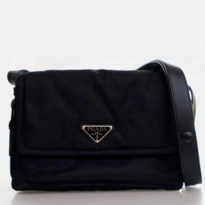 Pre Owned Prada Small Re-Nylon Padded Messenger Bag