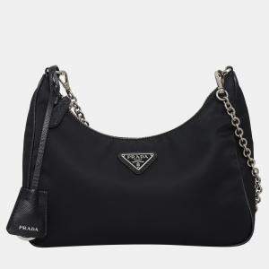 Pre Owned Prada Nylon Multi Pochette Bag