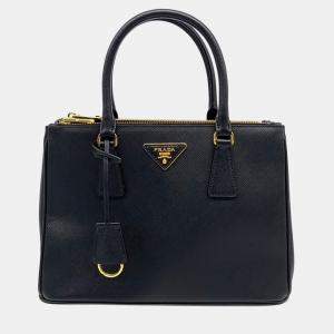 Pre Owned Prada Saffiano Luxe Tote Bag