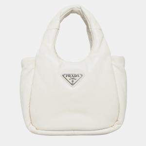Pre Owned Small Padded Leather Tote
