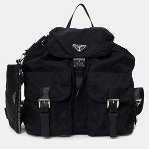 مملوكة مسبقًا Prada Re-Nylon Backpack with Pouch