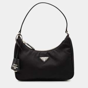 مملوكة مسبقًا Prada Black Re Nylon Re Edition 2005 Shoulder Bag