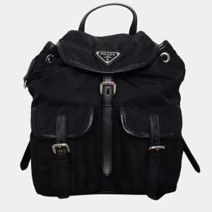 مملوكة مسبقًا Prada Nylon Drawstring Backpack