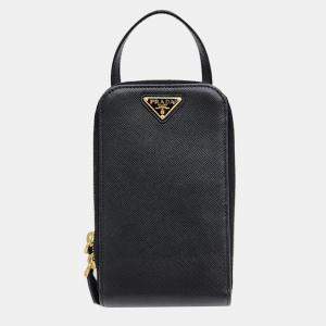 Prada Saffiano phone case and cross bag