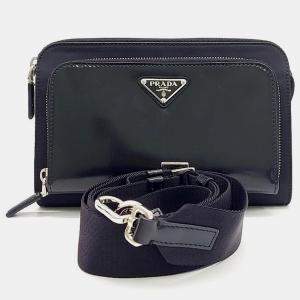 Prada Black Nylon Crossbody Bag 