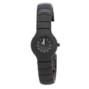 Rado Black High-Tech Ceramics Titanium Xeramo 153.0454.3 Women's Wristwatch 25 mm