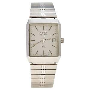Rado Silver Stainless Steel Vintage 16560790 Women's Wristwatch 22 mm