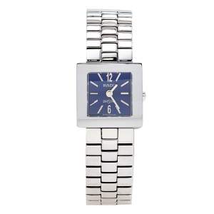 Rado Blue Stainless Steel Diastar 322.0682.3 Women's Wristwatch 20 mm