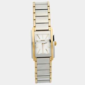 Rado White Two Two Stainless Steel Integral R20212103 Women's Wristwatch 23 mm