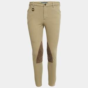 Ralph Lauren Green Cotton Drill Breeches Pants M
