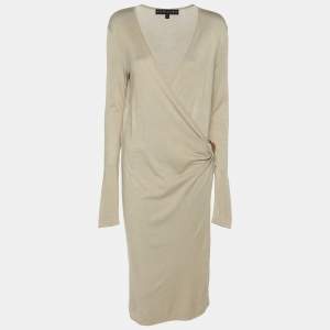 Ralph Lauren Beige Knit Dress S