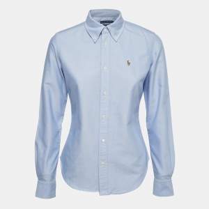 Ralph Lauren Light Blue Cotton Button Down Shirt S