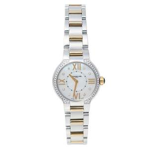 Raymond Weil MOP Two-Tone Stainless Steel Diamonds Noemia 5927-SPS-00995 Women's Wristwatch 27 mm