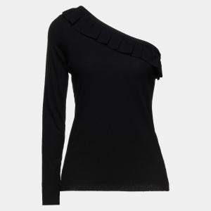 Redvalentino Cotton One Shoulder Top M