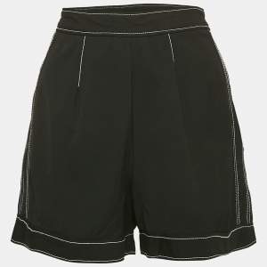 RED Valentino Black Wool Blend Short M