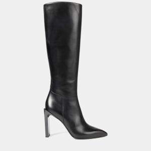 Roberto Cavalli Leather Over The Knee Boots Size 41