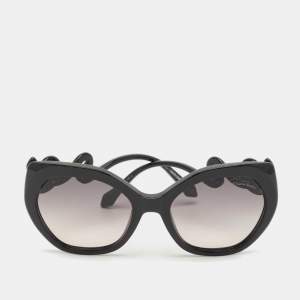 Roberto Cavalli Black Gradient Chianciano Oversized Sunglasses