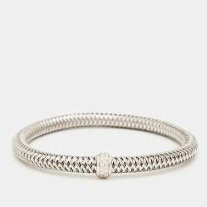 Pre Owned سوار روبرتو كوين برايمافيرا ألماس وذهب أبيض عيار 18