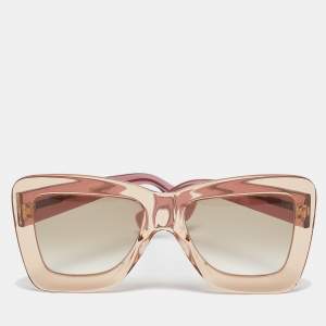 Roksanda X Cutler and Gross Bicolor/Brown Gradient SU001 Oversized Sunglasses