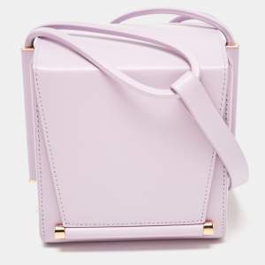 Roksanda Light Purple Leather Box Shoulder Bag