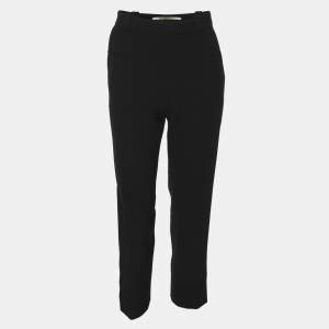Roland Mouret Black Crepe Trousers S