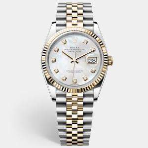 Rolex MOP Dial Lady Datejust 18k Yellow Gold 31 mm