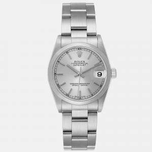 Rolex Datejust Midsize Silver Dial Steel Ladies Watch 31.0 mm