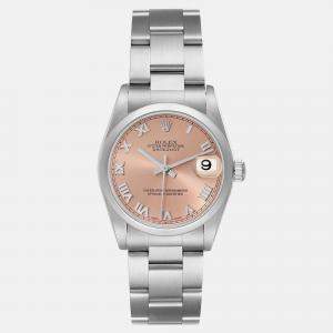 Rolex Datejust 31 Midsize Salmon Dial Steel Ladies Watch 78240  