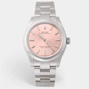 Rolex Pink Oystersteel Oyster Perpetual M277200-0004 Women's Wristwatch 31 mm