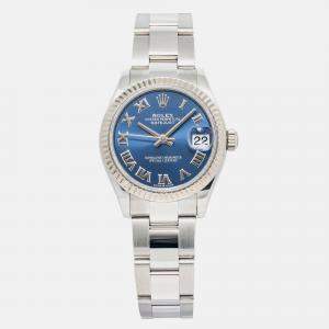 Rolex Datejust 278274 Automatic Blue Stainless Steel Women's Wristwatch 31 mm